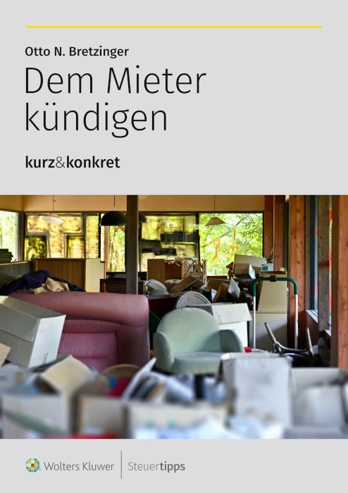 Cover des Ratgebers kurz&konkret: Dem Mieter kÃ¼ndigen