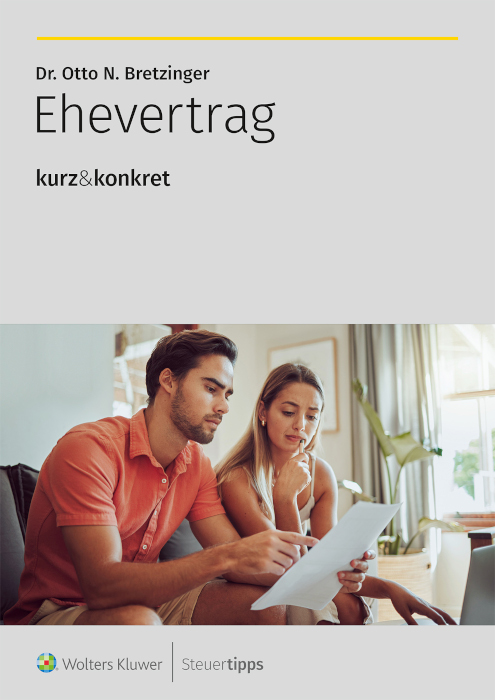 Cover des Ratgebers kurz&konkret: Ehevertrag