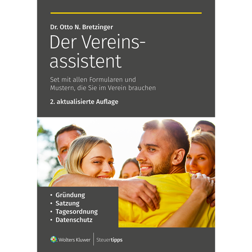 Cover des Ratgebers Der Vereinsassistent - 2. Auflage.
