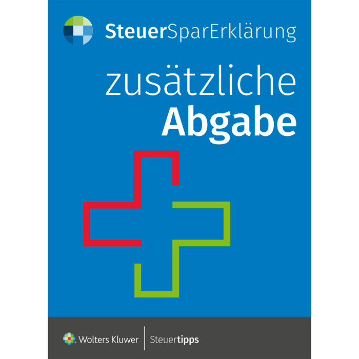 SteuerSparErklärung Zusätzliche Abgabe
