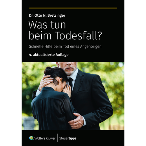 Cover des Ratgebers Was tun beim Todesfall? - 4. Auflage.