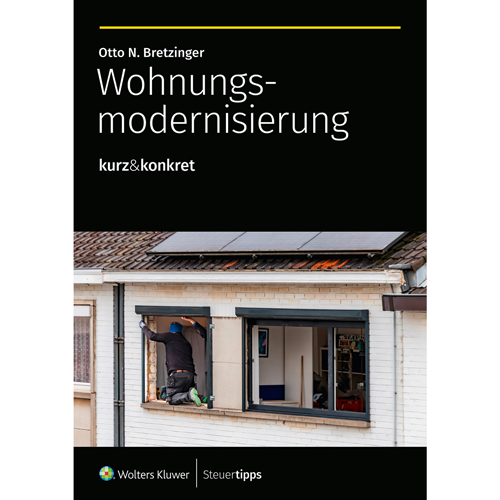 Cover des Ratgebers kurz&konkret: Wohnungsmodernisierung
