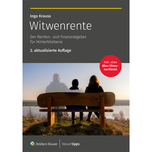 Cover des Ratgebers Witwenrente - 2. Auflage.