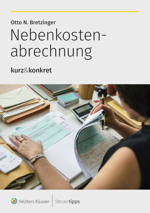 Cover des Ratgebers kurz&konkret: Nebenkostenabrechnung