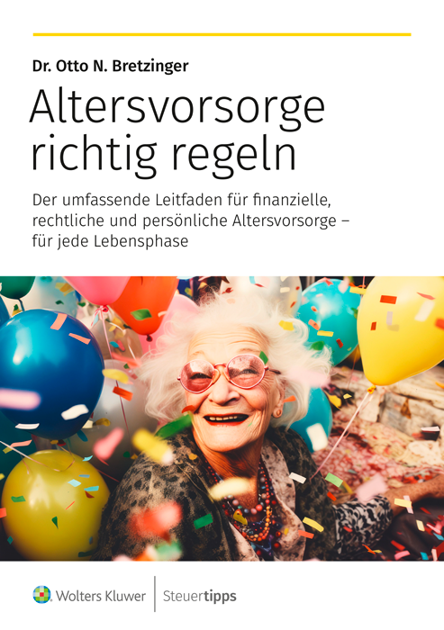 Cover des Ratgebers Altersvorsorge richtig regeln