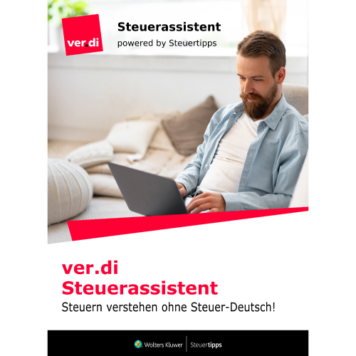 Cover der KI ver.di Steuerassistent