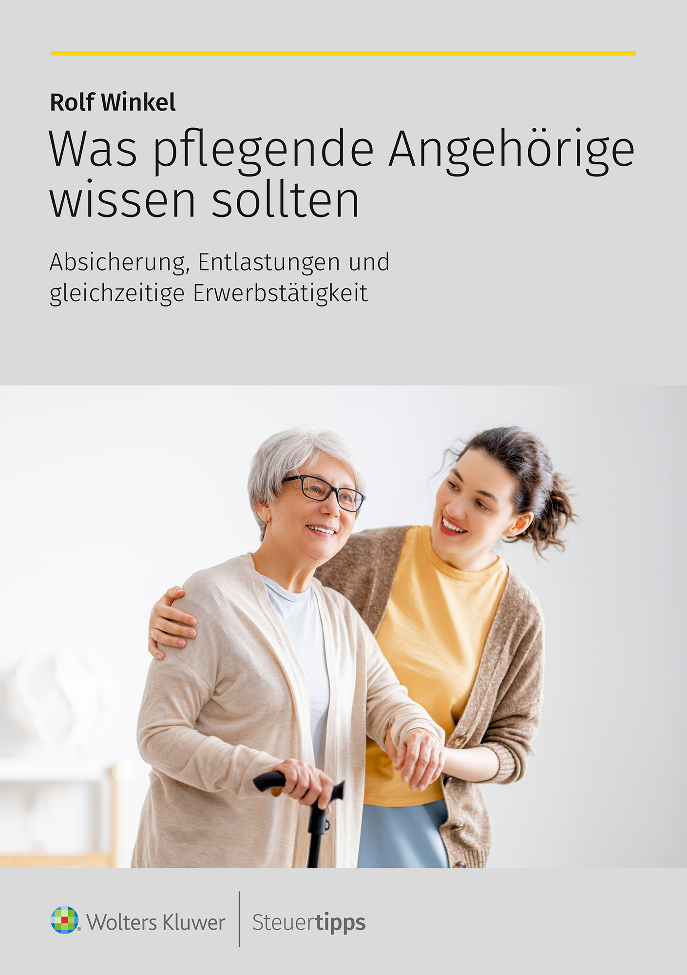 Cover des Ratgebers Was pflegende AngehÃ¶rige wissen sollten