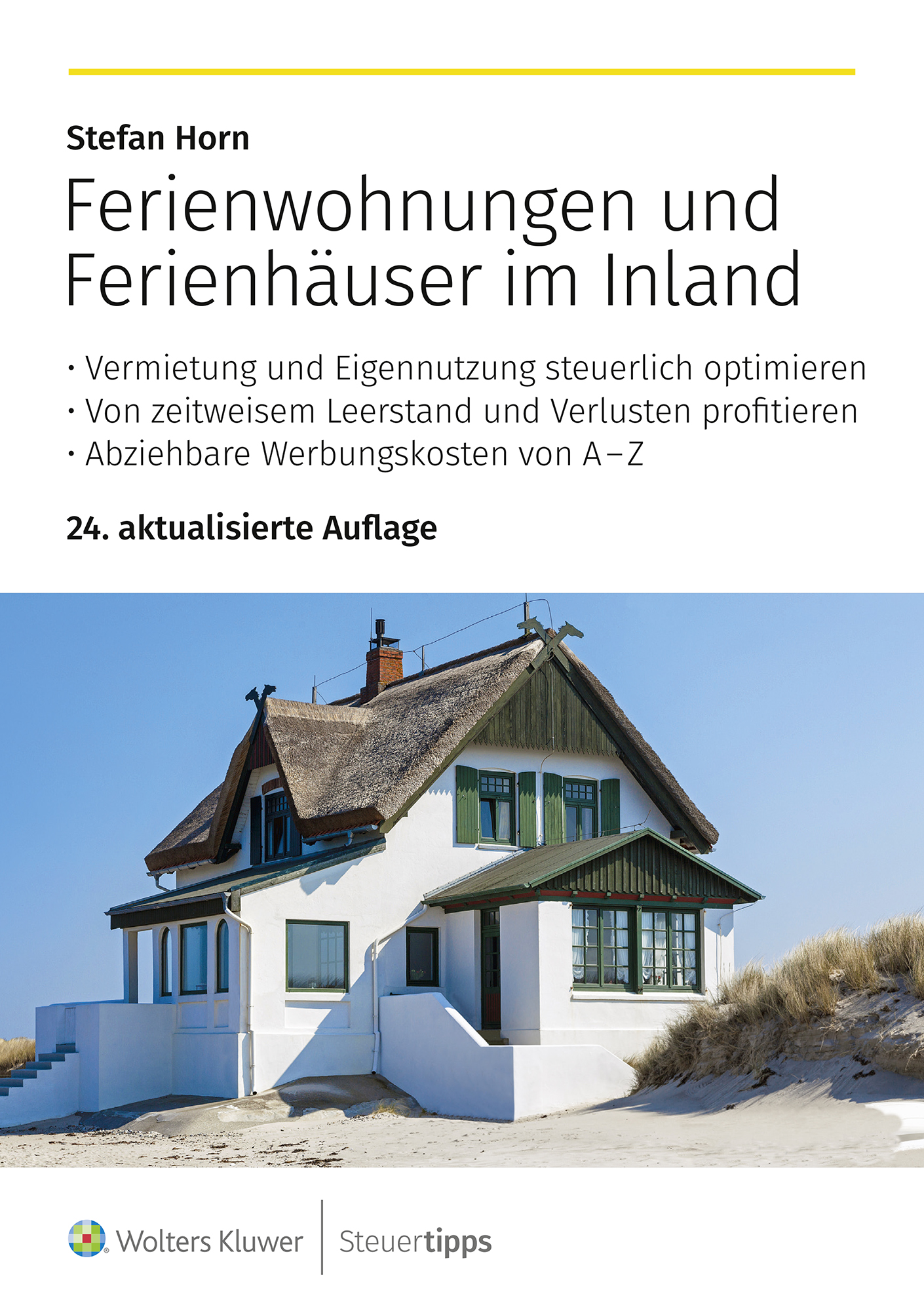 Cover des Ratgebers Ferienwohnungen und FerienhÃ¤user im Inland - 24. Auflage.