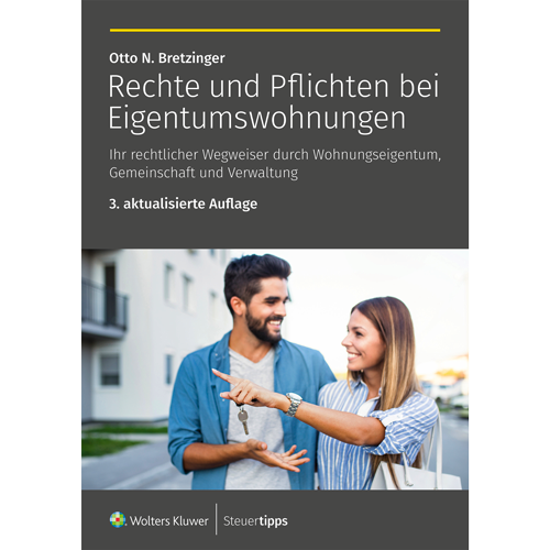 Cover des Ratgebers Rechte und Pflichten bei Eigentumswohnungen - 3. Auflage.