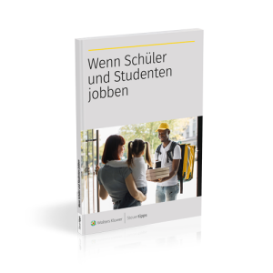Cover des Ratgebers Wenn SchÃ¼ler und Studenten jobben
