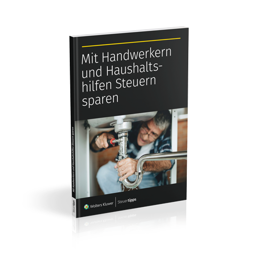 Cover des Ratgebers Mit Handwerkern und Haushaltshilfen Steuern sparen