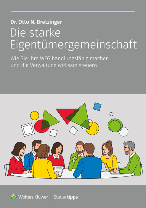 Cover des Ratgebers Die starke EigentÃ¼mergemeinschaft